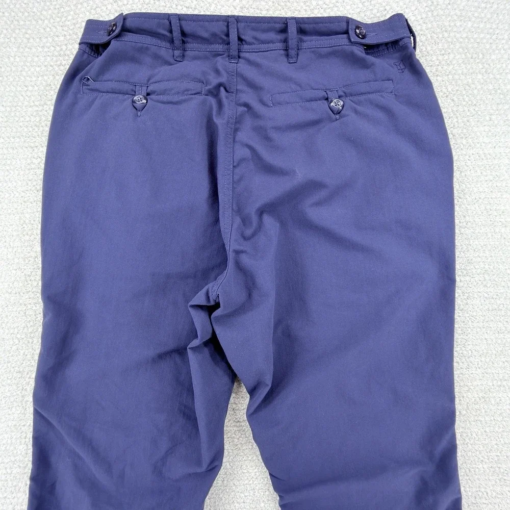 Clothing Arts Pick Pocket Proof Pants Mens 32x32 Navy Travel Nylon Security